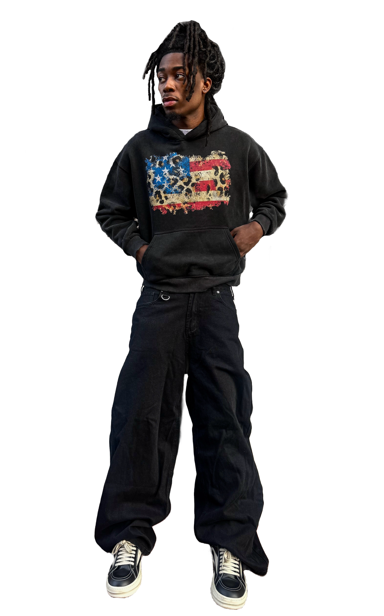 “Star Spotted Banner” Hoodie